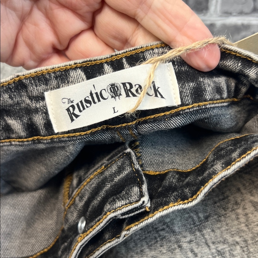 NWT Rustic‎ Rack Gray Denim Jeans - Picture 3 of 11